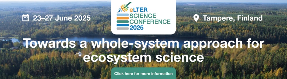 eLTER Science Conference 2025, 23–27 June in Tampere, Finland